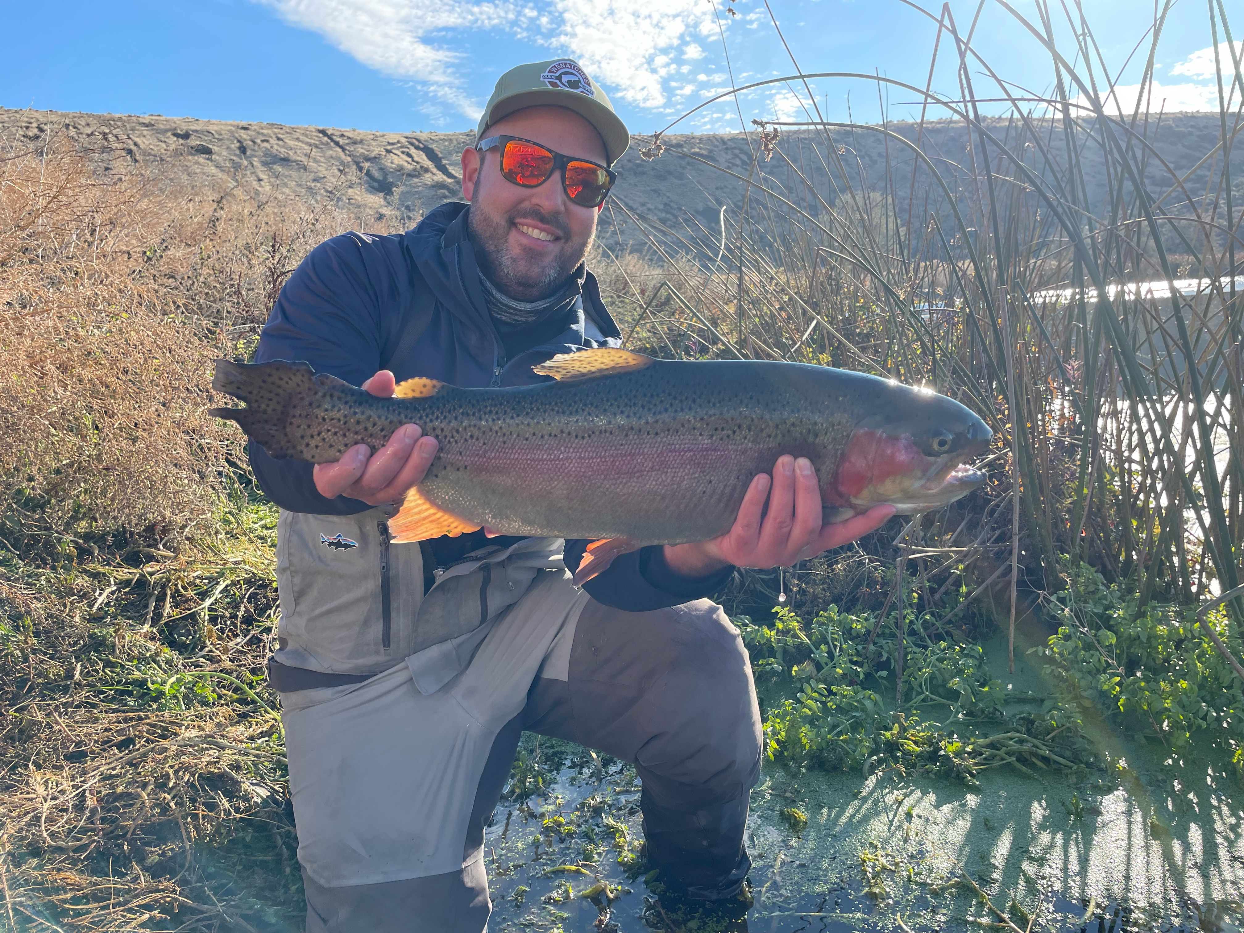 Catching fish on the Yakima