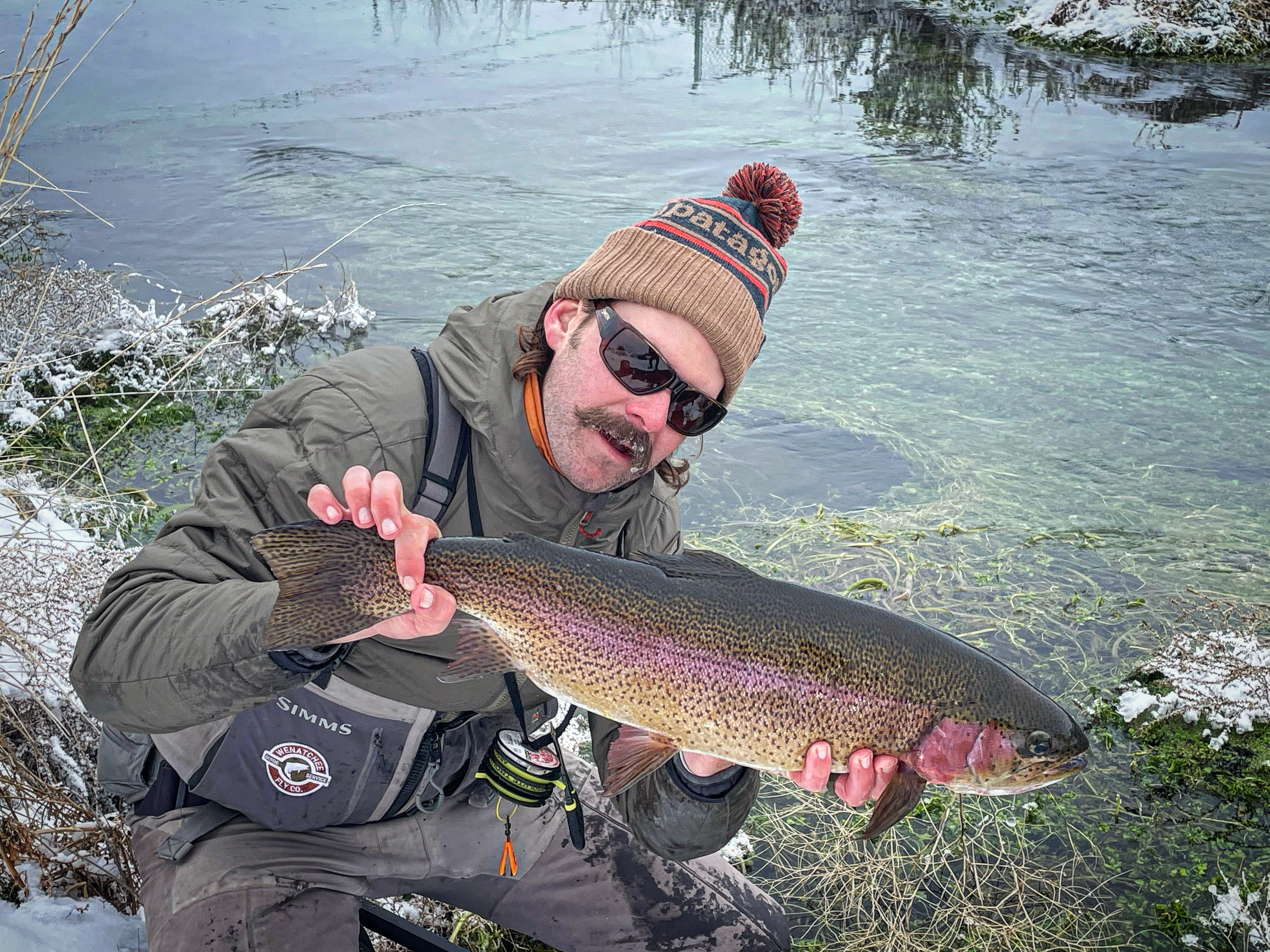 Fly fishing at Rocky Ford